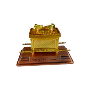 Juego de 4 Estatuas del Arca de la Alianza, Bañadas en Oro, Figuras Decorativas Religiosas Judías para Iglesia - Product Image 5