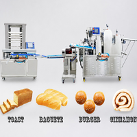 Machine automatique commerciale pour la fabrication de pain de mie, de baguettes et de pains à hamburger avec moteur