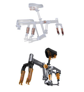 <span class=keywords><strong>Engwe</strong></span> <span class=keywords><strong>T14</strong></span> E Bike Bicicleta eléctrica plegable Bicicleta eléctrica blanca 250W 14 pulgadas Mini bicicleta eléctrica 48V10A Adult City Ebike 25 KM/H - Product Image 5