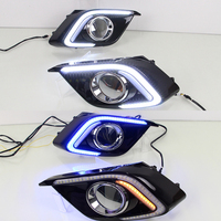 DRL Lampu Kabut LED Mazda 3 Mazda3 Axela 2014 2015 2016 LED DRL Siang Hari