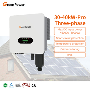 Greenpower 36kw 33kw 30KW Ip66 40kw คลื่นไซน์บริสุทธิ์สามเฟสสำหรับระบบพลังงานแสงอาทิตย์ Asp-30-40ktlc-pro 30KW Ip66พลังงานสีเขียว - Product Image 1