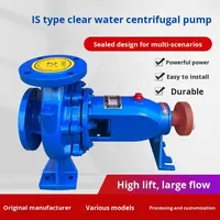 Pompa Sentrifugal Horizontal Satu Tahap IS, Pompa Booster Aliran Besar Daya Angkat Tinggi, Pompa Sirkulasi Industri Cina
