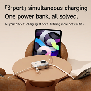กล้องถ่ายรูปพร้อมพาวเวอร์แบงค์ในตัว ความจุ 10000mAh รองรับการชาร์จเร็ว 22.5W สายชาร์จในตัว ดีไซน์สร้างสรรค์ สำหรับการชาร์จแบบพกพา - Product Image 3