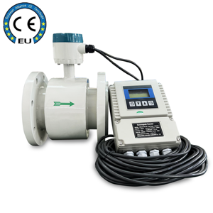 Độ chính xác cao độ chính xác 0.2% chia điện từ lưu lượng kế nhỏ lớn đường kính ống chính xác đo từ xa loại lưu lượng kế - Product Image 1