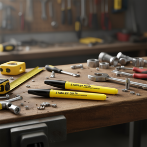 Marcadores Permanentes Stanley Punta Fina Paquete de 2 - Product Image 2