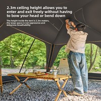 Tente de toit automatique à ouverture rapide pour voiture, tente dôme en vinyle pour camping estival en extérieur, protection solaire, imperméable, fibre de verre