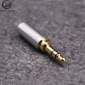 Connettori per microfono YIVO XSSH <span class=keywords><strong>Audio</strong></span> Hifi OEM all'ingrosso altoparlante <span class=keywords><strong>Video</strong></span> Hi-end auricolare fai da te spina per cuffie Jack <span class=keywords><strong>Audio</strong></span> da 3.5mm - Product Image 5
