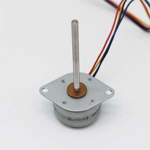 Moteur pas à pas miniature Kech 25by26 M3 2 phases 4 fils DC à montage traversant - Product Image 4