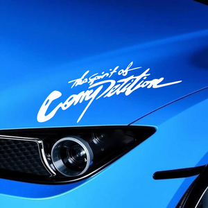 Auto decoración reflectante radio transferencia calcomanía capó puerta cuerpo lateral falda ventana parachoques deportes carreras <span class=keywords><strong>vinilo</strong></span> <span class=keywords><strong>coche</strong></span> pegatinas - Product Image 6