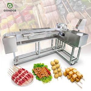Máquina Manual para Pinchar Souvlaki y Kebab, para Carne de Cerdo y Pollo, Máquina Comercial Automática para Hacer Kebab - Product Image 1