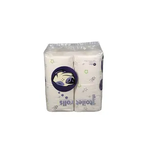 Chine Manufacture nettoyage papier de soie sanitaire salle de bain toilette rouleau fabricant le moins cher avec prix d'usine