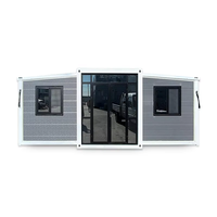 Maisons préfabriquées modulaires de luxe, extensibles, en conteneurs, de 20 pieds et 40 pieds, conformes aux normes chinoises et australiennes, à prix abordable.