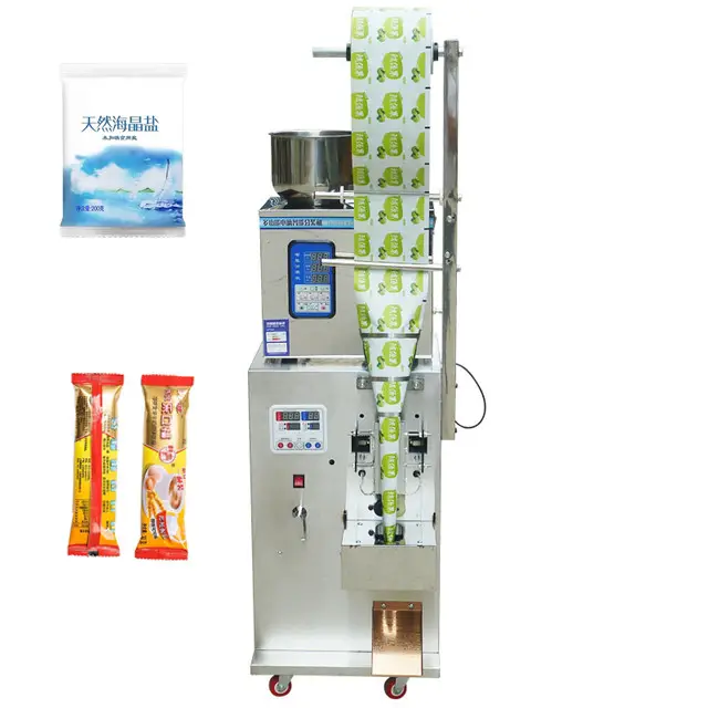Vertical small multifunctional seasoning packaging machine/sachet granule packaging machine/tea packaging machine