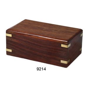 Urna de cremación de madera, suministros funerarios de cremación de madera, recuerdo de urna de cenizas de madera, venta al por mayor, 9216 - Product Image 2