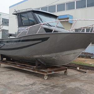 Pantoon-barco de pesca de nuevo diseño chino, barco de pesca de <span class=keywords><strong>jet</strong></span> ski, barco de pesca con cabina de aluminio certificado, 2022 - Product Image 1