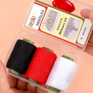 Sewing Kit With Thread And <b>Needles</b> For Hand Sewing And Mending Clothes - Product Image 1