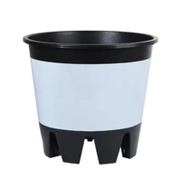 Pot Tanaman Horyard Heavy Duty 25L dari Plastik PP, Warna Hitam, untuk Blueberry dan Bunga, Ramah Lingkungan, Biodegradable, Dapat Digunakan Kembali, dan Dapat Dipasang di Dinding