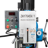 Machine de fraisage et de perçage à vitesse variable WMTCNC ZAY7045V-1, très vendue, machine de perçage et de fraisage manuelle pour le travail des moules