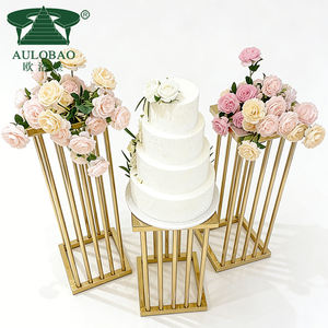 Pilar cuadrado de la boda del acero inoxidable de la decoración para el acontecimiento del partido - Product Image 6