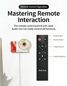 Lecteur <span class=keywords><strong>CD</strong></span> Multifonctionnel Super Économique 2026 – Utilisation Murale et de Bureau, Bluetooth 5.0, Lecture USB, Son Stéréo Hi-Fi - Product Image 3