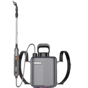KOMAX Electric Backpack Sprayer 5L Lithium Battery High Pressure Wand Gun Public Health Disinfection - Product Image 1