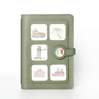 Carnet de voyage en cuir PU B6 avec fermeture magnétique pour étudiants et bureau, idéal pour la planification quotidienne
