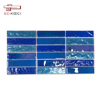 Carrelage mural en céramique pour piscine, carrelage de maison, bande blanche, rouge, bleu, gris, vert, jaune, blanc