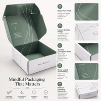 Boîtes en carton personnalisées pour l'emballage de savons et bougies de luxe en papier mat, boîtes d'expédition pour abonnements, emballages personnalisés