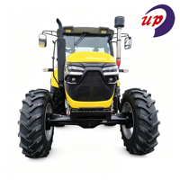 Tractor Diésel 4x4 con Cabina de Piso Plano, Aire Acondicionado y Calefacción, Asiento con Suspensión, Caja de Cambios 16+8, Toma de Fuerza 540/1000, 2 Salidas Hidráulicas, Bloqueo de Diferencial