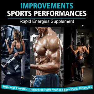 Complément alimentaire pré-entraînement en gommes à la créatine monohydrate végétalienne en marque propre, 5000 mg de créatine en gommes - Product Image 5