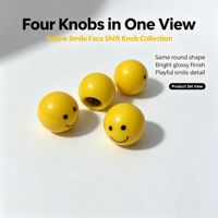 Nouveau Bestseller Accessoires Auto : Capuchon de Valve Personnalisé en Forme de Boule Smiley pour Pneu