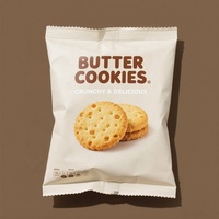 Sac d'emballage de bouffées en plastique imprimé personnalisé pochette à joint arrière alimentaire-maïs soufflé chips de pomme de terre bonbons noix sucre collation café thé feuille