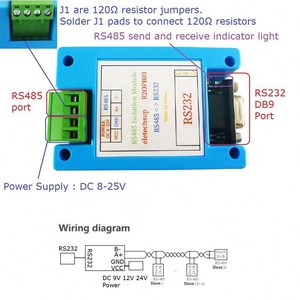 R2OPB03 RS485 ถึง RS232 ตัวแปลงไอโซเลเตอร์ PC STM32 MCU บอร์ดพัฒนา ดีบักเกอร์ พอร์ตอนุกรม เครื่องพิมพ์ โมดูลเครือข่าย - Product Image 3