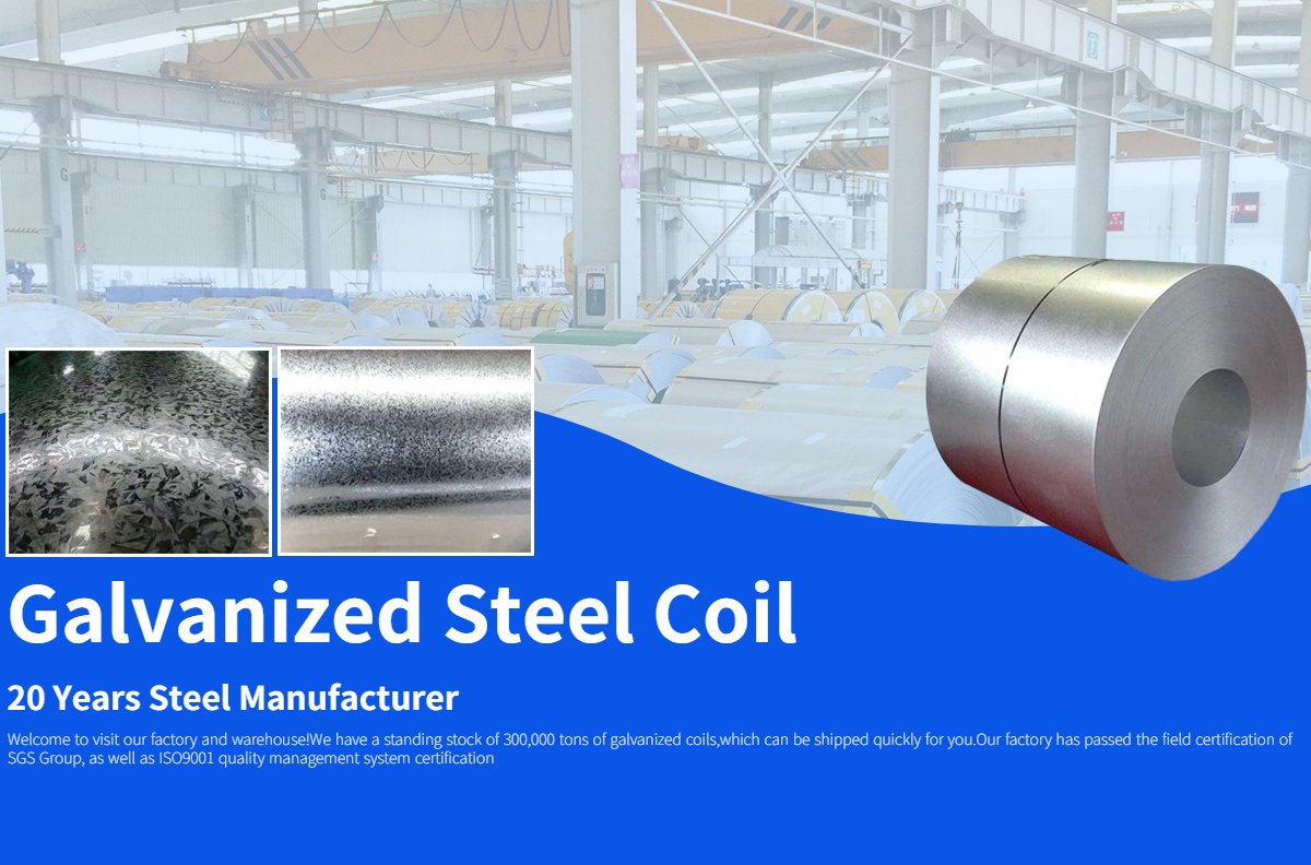 Hot Dipped Zincalume Galvanized Steel Coil Cold Rolled Galvanized Metal Coil