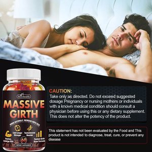 Caramelle Gommose Halal Premium per il Potenziamento Maschile, Fertilità e Aumento delle Dimensioni, con Formula Naturale, Etichetta Privata OEM all'Ingrosso - Product Image 4