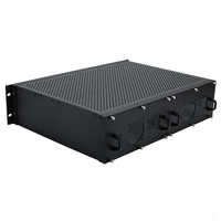 Châssis de rack industriel CPCI ATCA, armoire avec panneau de connexion Eurocard, 19 pouces, norme européenne, en alliage d'aluminium galvanisé