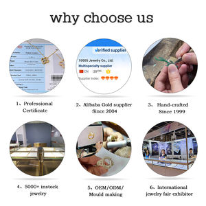 Collar de oro auténtico con colgante de perla, joyería de oro rosa sólido de 18K, collar de malaquita de diamante <span class=keywords><strong>Natural</strong></span> - Product Image 6