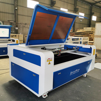Machine de découpe laser CO2 LM-1610 à double tête pour la découpe d'acrylique, de MDF, de bois et de tissu