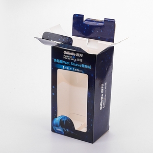 Caja de Cartón Plegable Negra Mate con Ventana Transparente para Exhibición en Tiendas, con Impresión de Logotipo Personalizado - Product Image 5