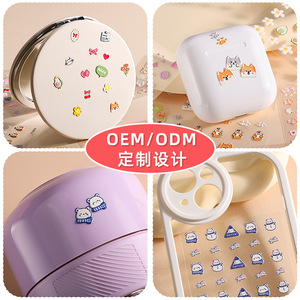 สติกเกอร์การ์ตูน 3D พีวีซี พิมพ์ลายนูน ทนทาน สำหรับตกแต่ง DIY ช่วงเปิดเทอม - Product Image 3