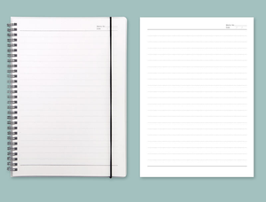 Preiswert <span class=keywords><strong>Promo</strong></span> Notizbuch A5-Papierbezug Tagebuch Notizbücher Spiralförmiger Stil 6 Farben anpassbares Campus-Schreibpapier-Notizbuch - Product Image 6