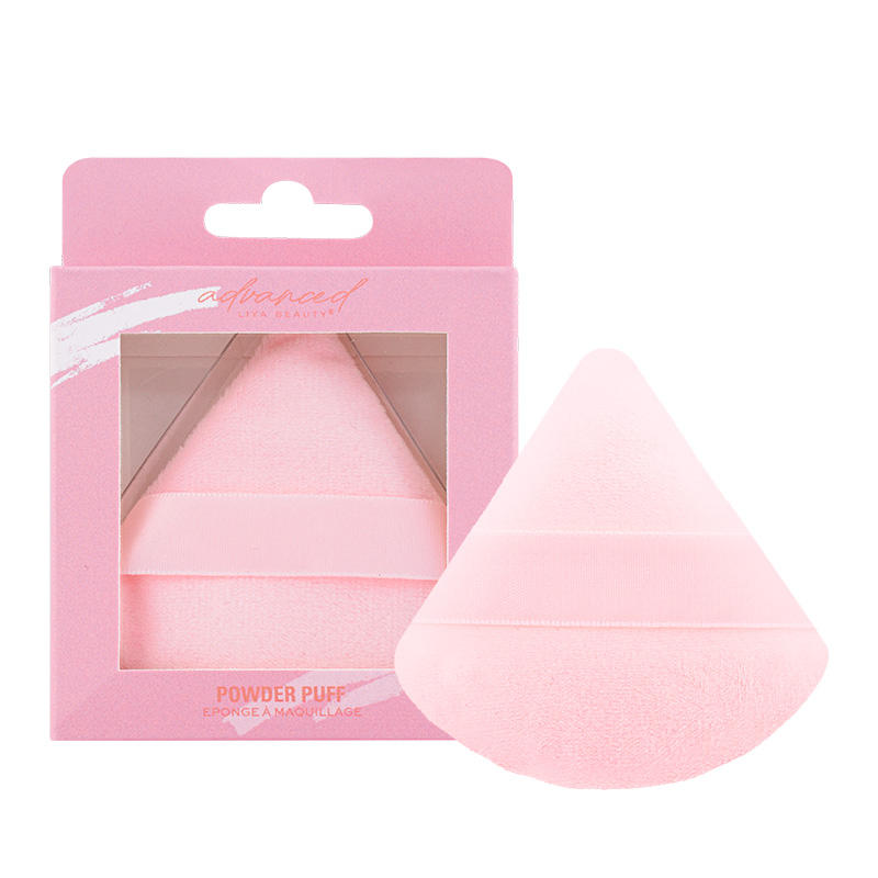 Pink Triangle Powder Puff