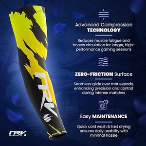 Manchons de bras de sport pour joueurs personnalisés Protection UV manchons de bras en soie de glace manchons de bras pour <span class=keywords><strong>sports</strong></span> électroniques - Product Image 5