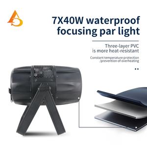 Luz LED Par de Alta Luminosidad 7x40w, Resistente al Agua para Exteriores, RGBW - Product Image 3