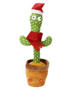 Danser Parler Cactus Jouets Cadeau D'anniversaire Danse Cactus Électronique En Peluche Jouet Décoration De La Maison-Pour-Enfants Cadeaux De Noël - Product Image 2