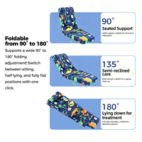 Planche d'immobilisation dentaire pour enfants, planche d'immobilisation pédiatrique pour traitement dentaire des enfants, type droit et pliable