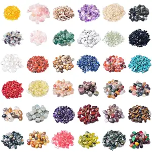 Chip Stone Gravel 5-8mm Rubble Stone Gemstone Beads Irregular Crushed Stone Wholesale Loose Gemstone Beads For Jewelry Making