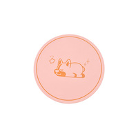 Nouveau Tapis de Table en Silicone Imprimé Vintage Adorable, Isolant Thermique et Anti-brûlure, pour Cuisine (Tasses, Pots, Bols) – Motif Dessin Animé