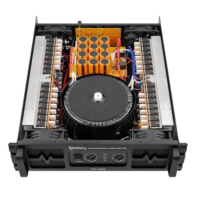 Good Price Professional Audio Amplifier Class ab 2 Channel 2*1300w 1950w 3u Subwoofer Stereo Amplifiers