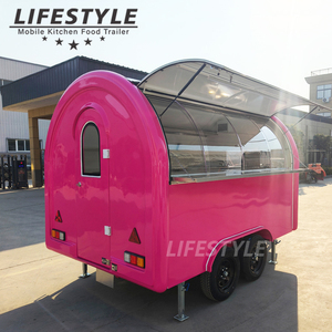 Carritos De Comida Movil Foodtruck Kebab Burger Food Van Hot Dog Dessert Cart Mobile Coffee Shop Bar Food Truck <b>Trailer</b> - Product Image 4